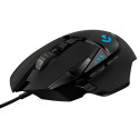 Logitech G502 HERO, wired gaming mouse, black
