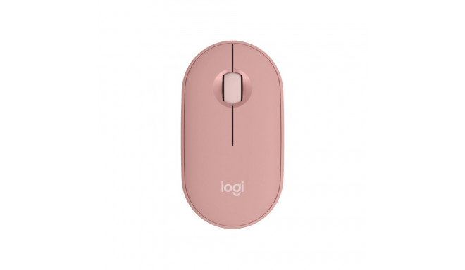  Logitech M350s - Optical mouse - Pebble 2 - tonal rose