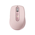  Logitech MX Anywhere 3S Mouse - RF Wireless + Bluetooth, Laser, 8000 DPI, Rose
