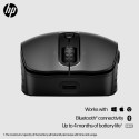 HP 695 Wireless Bluetooth Mouse - Wireless Qi-Charging, Programmable, 4-way Scrolling - Black