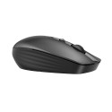 HP 635 Wireless Mouse - Multi-Device, Dual-Mode, Programmable, 4-way Scrolling, Multi-Surface - Blac