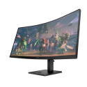 HP OMEN 34c WQHD Curved Gaming Monitor - 34" 3440 x 1440 WQHD 400-nit 165Hz AG, VA, 2x HDMI/DisplayP