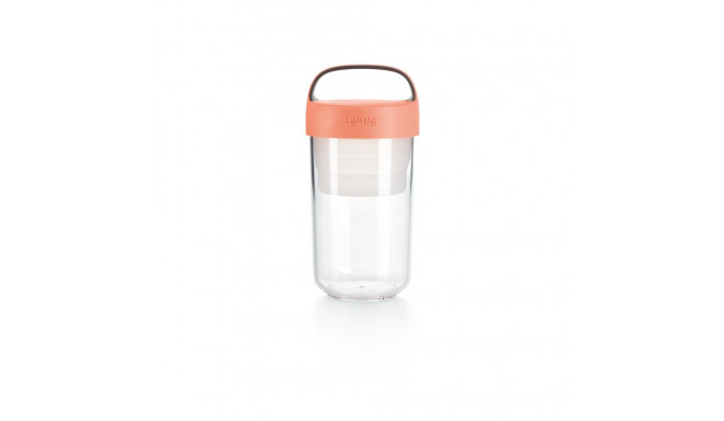 Lekue Lekue Box To Go 600 ml - korall