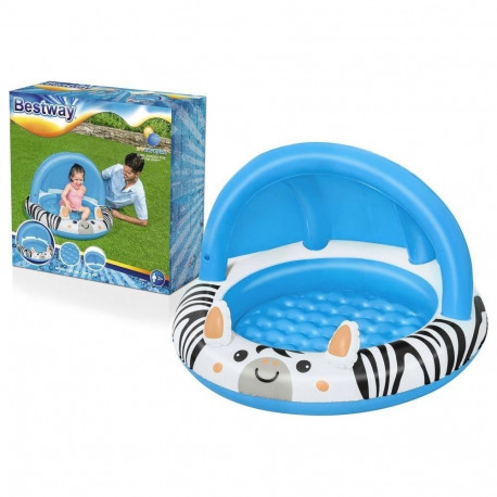 Bestway Zebra Inflatable Pool with Roof and Inflatable Bottom 97cm x 66cm (52559)