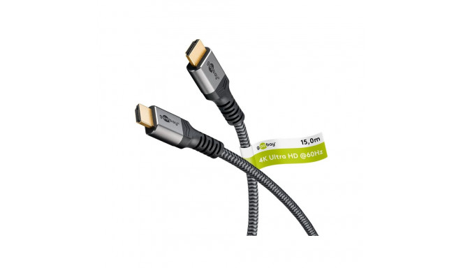 Goobay High Speed HDMI Cable with Ethernet | 64998 | 15 m