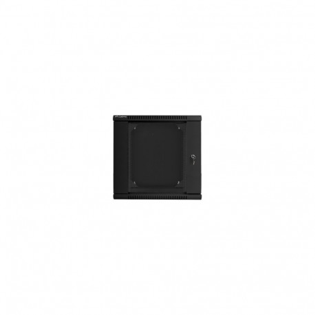 Lanberg | Rack cabinet 19" double-section wall-mount 12U/600x600 (flat pack) | WF02-6612-10B | Black