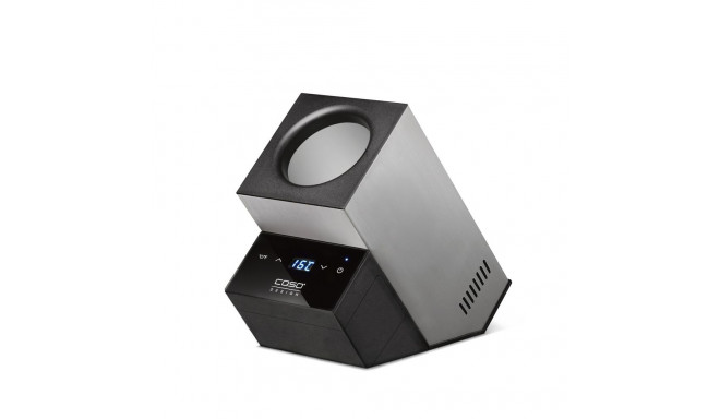 Caso | Wine Cooler | WineCase Deluxe Inox | Bottles capacity 1 | Black/Silver