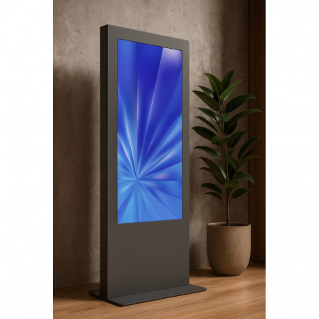 EDBAK Floor stand | IDS09.55 Indoor Public Display Totem | 55 " | Black