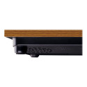 Lenco LS-10 record player with speakers wood