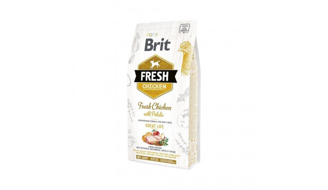 Brit Fresh kana ja kartul koeratoit 12kg