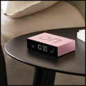 Lexon Flip Premium kahepoolne äratuskell hele roosa LR152LP