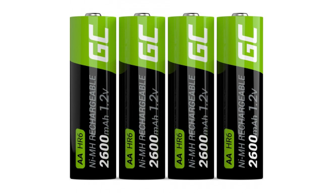 Green Cell AA / R6 2600mAh aku 4 tk
