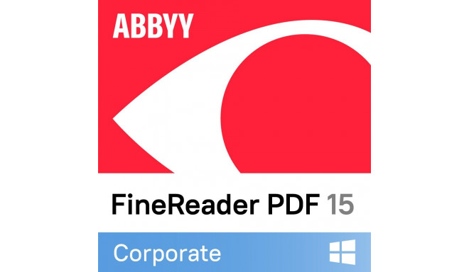 FineReader PDF 15 Corporate | Single User License (ESD) | 1 year(s) | 1 user(s)