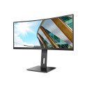 AOC CU34P2A 34inch 3440x1440 VA Curved H/A 150MM 100hz FreeSync Premium ULTRAWIDE USB HUB SPEAKERS D