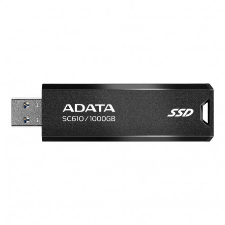 ADATA SC610 väline SSD 1TB USB 3.2 Gen2 must punane