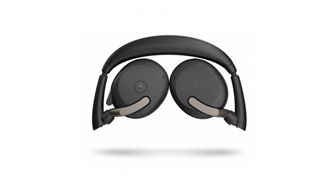 JABRA Evolve2 65 Flex MS Stereo on-ear Bluetooth juhtmevabad aktiivse mürasummutusega USB-C must juh