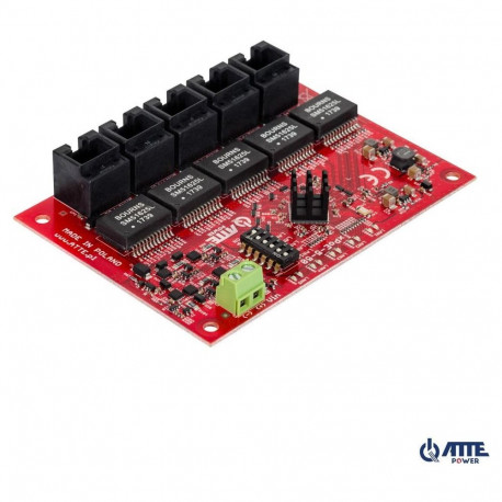 SWITCH 5-portine PoE ATTE xPoE-5-50-OF