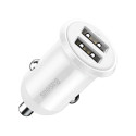 Baseus Grain Pro Car Charger 2x USB 4.8A (white)