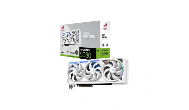 Asus Graphics Card||NVIDIA GeForce RTX 5080|16 GB|GDDR7|256 bit|Triple slot Fansink|ROG-ASTRAL-RTX50