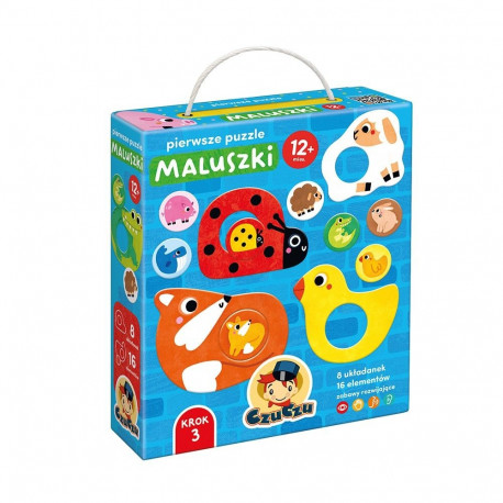 Układanka pierwsze puzzle - maluszki