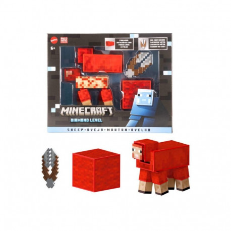 Figurka minecraft diamentowy poziom owca