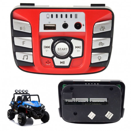 Muusikapaneel akutoitega sõidukile S2588 24V