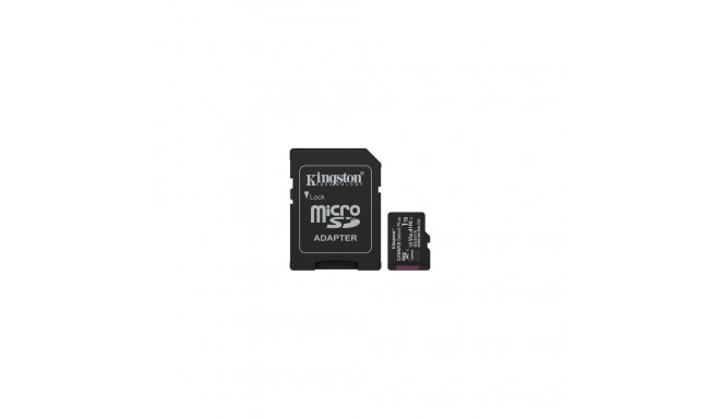 Kingston Technology 1TB microSDXC Canvas Select Plus Gen3 150MB/s A1 Card + Adapter