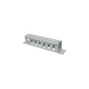 Intellinet 10&quot; Cable Management Panel, 1U, Covered, Grey