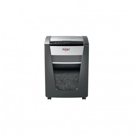 Rexel M515 paper shredder Micro-cut shredding 60 dB 23 cm Black, Silver