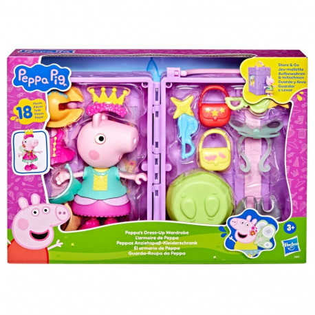 PEPPA PIG playset Peppas Dress Up Wardrobe