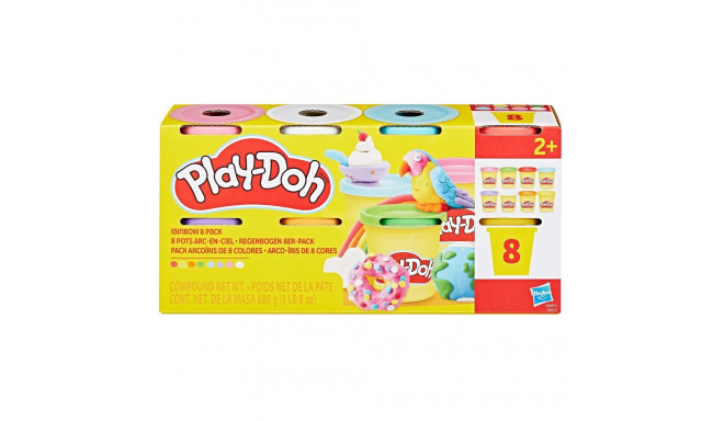 PLAY-DOH voolimismass 8 purki