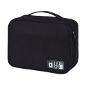 Bag for electronics and cables, black TR12B