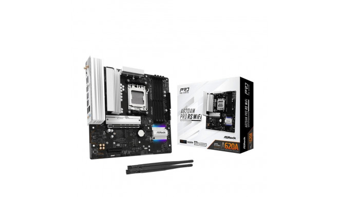 A620AM PRO RS WIFI AM5 4DDR5 HDMI/DP M.2 mATX
