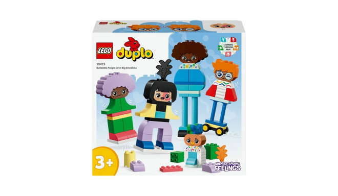 LEGO DUPLO Town 10423 - ehita inimesi suurte tunnetega