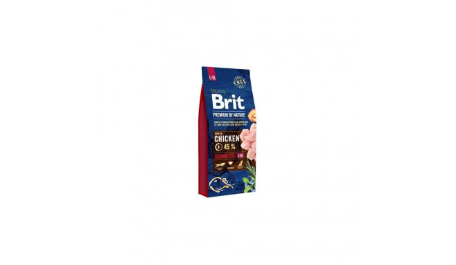 Brit Premium By Nature Senior kuiv koeratoit kanaga L/XL 15 kg