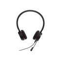 JABRA Evolve 20SE MS stereo eriväljaanne on-ear juhtmega USB sertifitseeritud Skype for Business jao