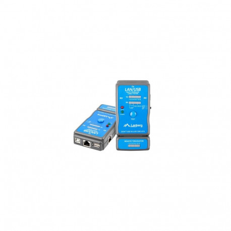 Lanberg NT-0403 network cable tester PoE tester Blue