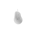 NATEC CRAKE 2 PRO 12800DPI vertikaalne valge programmeeritav optiline hiir