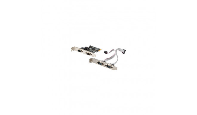 Lanberg PCE-DB9-004 sisemine PCIe liidesekaart/adapter