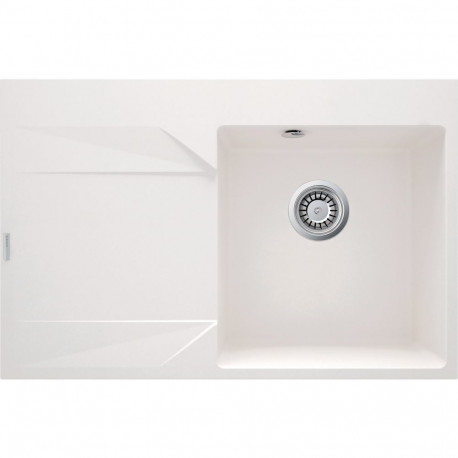 1-bowl left sink with drainer