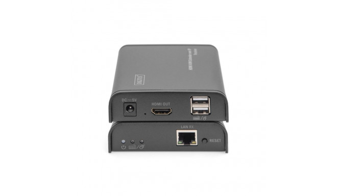 Digitus HDMI KVM IP pikendaja komplekt