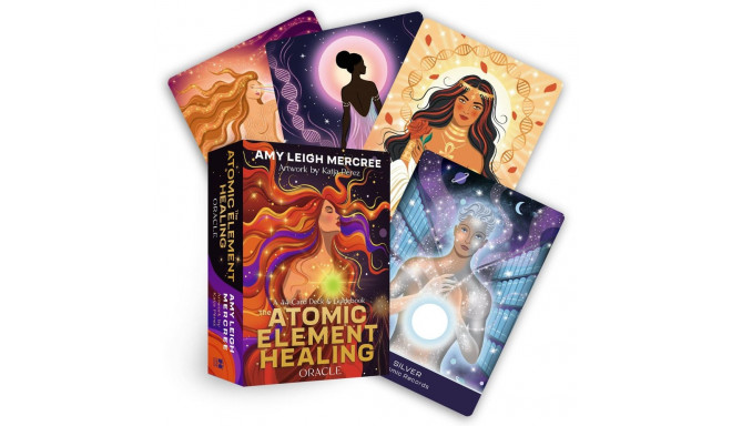Oracle Deck - The Atomic Element Healing Oracle 44 Cards Guidebook