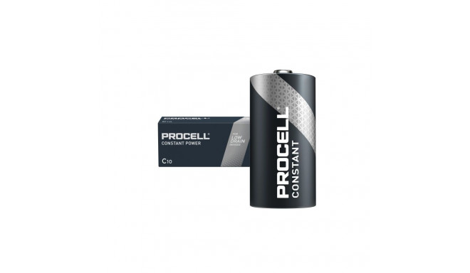 Battery - Duracell Procell C Size Alkaline Batteries 1.5V Pack of 10