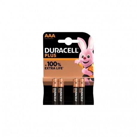 Battery - Duracell AAA Plus Alkaline 1.5V 4-pack