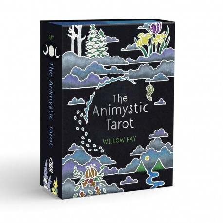 Tarot Deck - Animystic Tarot 78 Cards with Guidebook Box 14x10.3x6.2 cm