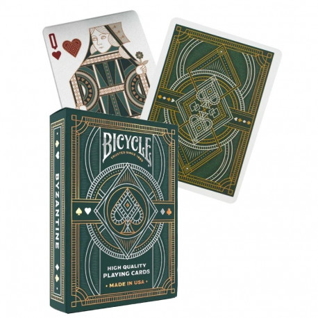 Playing Cards - Bicycle Byzantine 52 Cards 2 Jokers Plastic-Coated