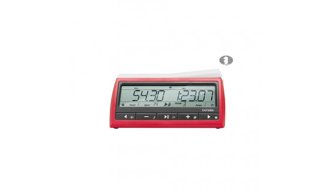 Chess Clock - DGT3000 FIDE-Approved with 24 Preset Time Controls