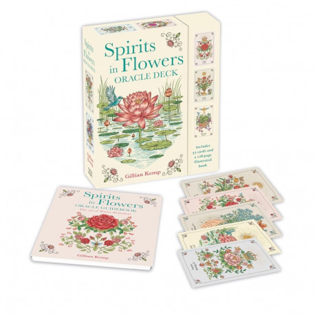 Oracle Card Deck - Cico Books Spirits in Flowers 52 Cards, 128-Page Guidebook