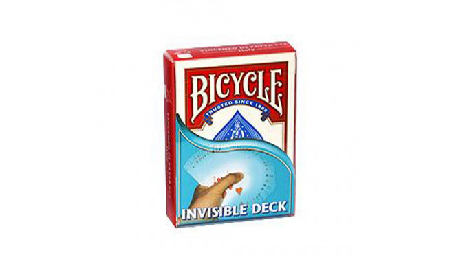 Card Deck - Bicycle Invisible Playing Cards 63.5 x 88.9 mm Red