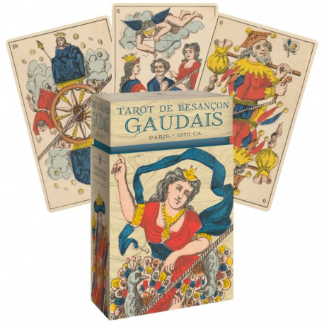 Tarot Cards - Tarot de Besancon Gaudais Limited Edition 78 Cards 64x107mm